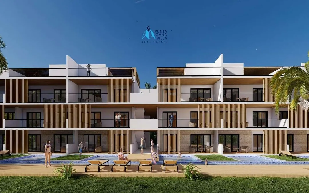 Acogedora casa de tres dormitorios Apartamento En venta en Bávaro, Punta Cana