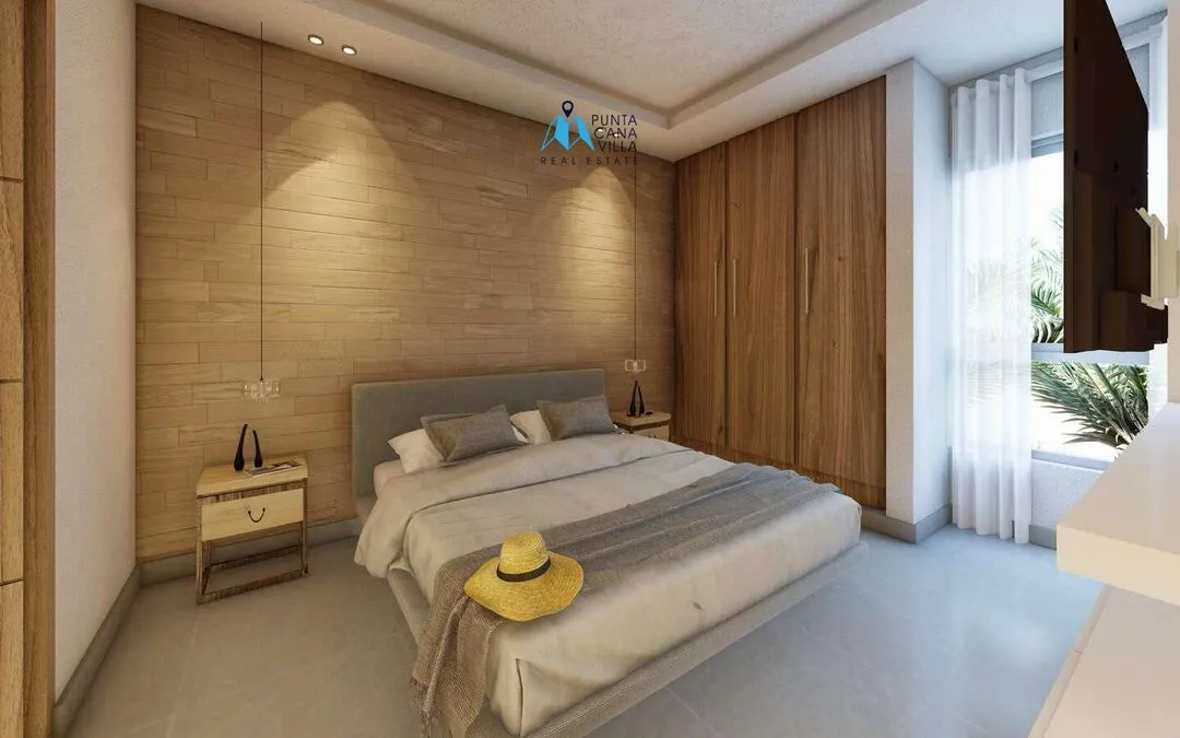 El Cortesito, Apartamento De Una Habitación En Venta En Bavaro, Punta Cana