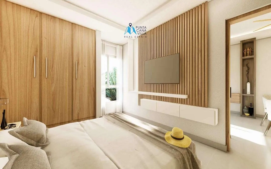 El Cortesito, Apartamento De Una Habitación En Venta En Bavaro, Punta Cana