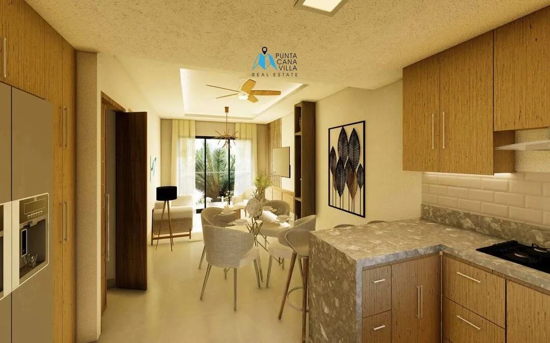 El Cortesito, Apartamento De Una Habitación En Venta En Bavaro, Punta Cana