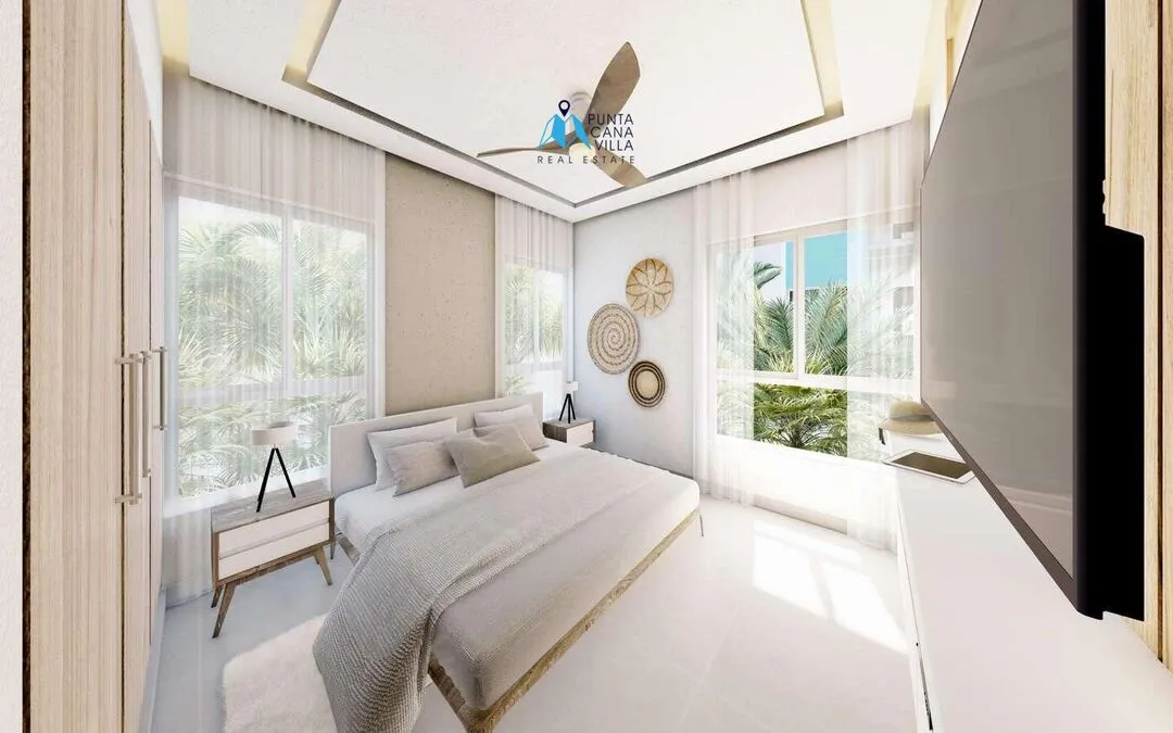 El Cortesito, Dos Dormitorios Apartamento En Venta En Bavaro, Punta Cana
