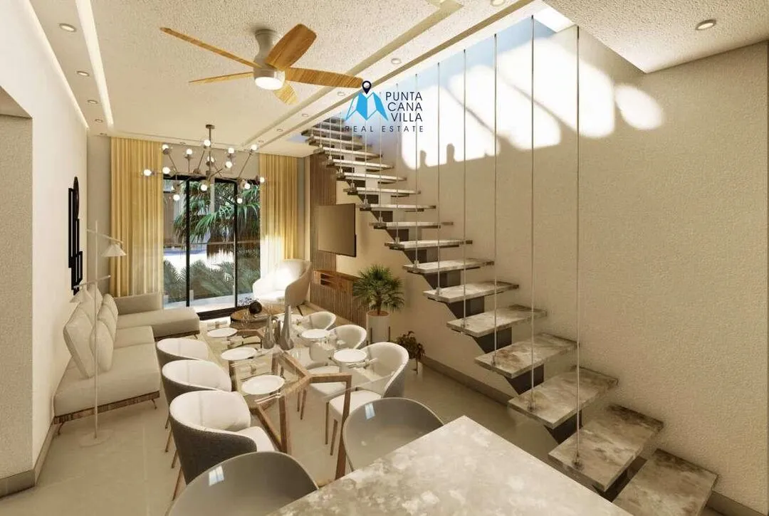 El Cortesito, Two Bedroom Penthouse For Sale In Bavaro, Punta Cana, Palm Beach Bavaro ()