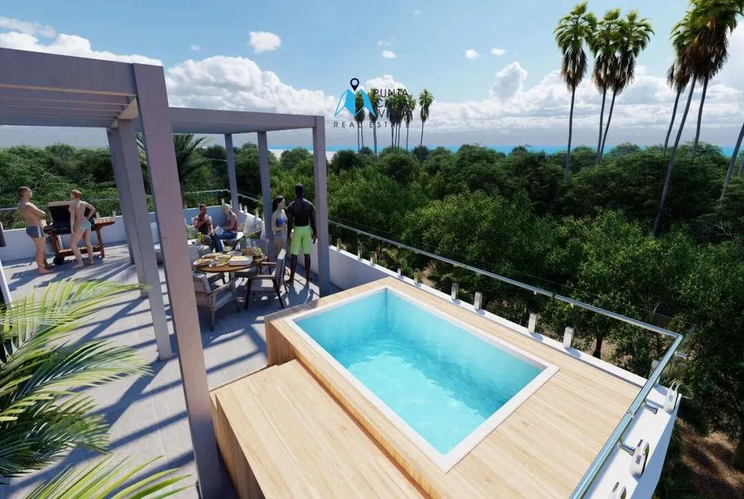 El Cortesito, Two Bedroom Penthouse For Sale In Bavaro, Punta Cana, Palm Beach Bavaro ()