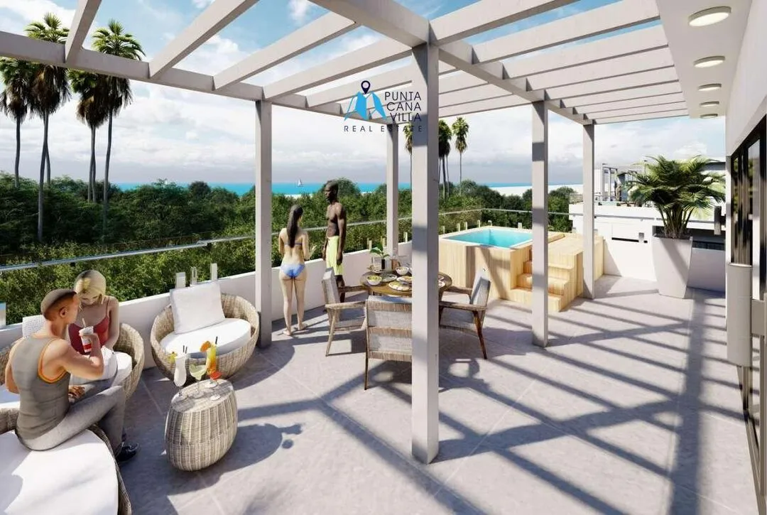 El Cortesito, Two Bedroom Penthouse For Sale In Bavaro, Punta Cana, Palm Beach Bavaro ()