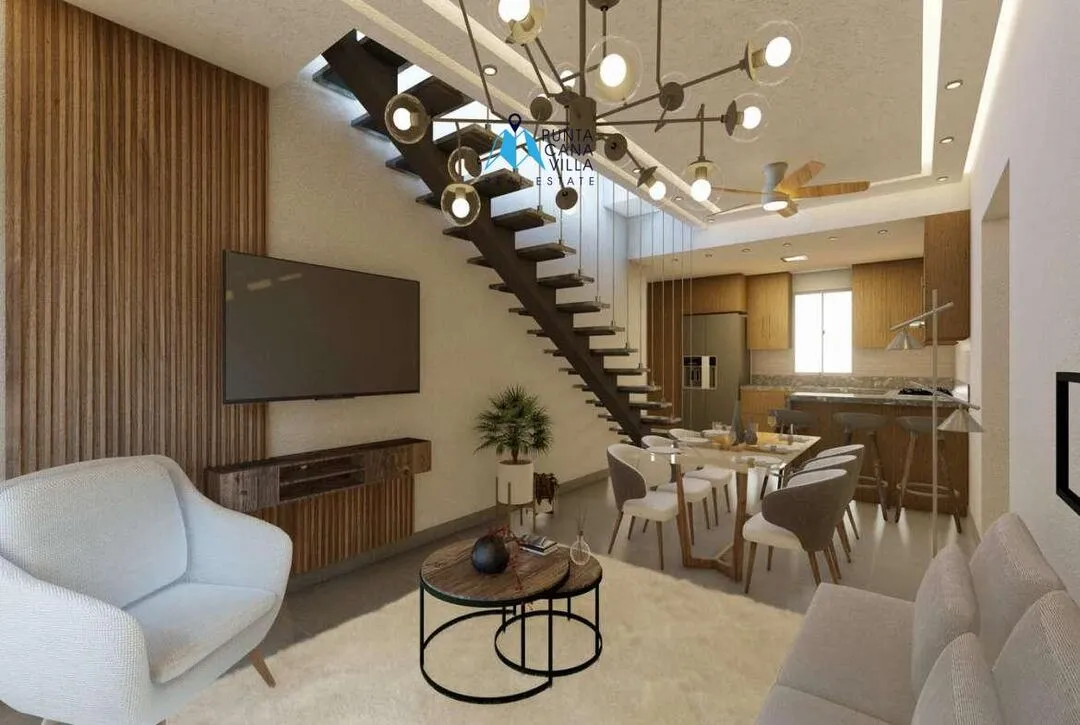 El Cortesito, Two Bedroom Penthouse For Sale In Bavaro, Punta Cana, Palm Beach Bavaro ()