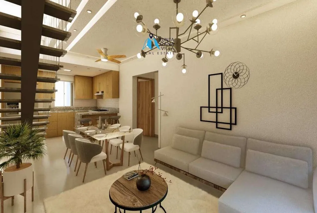 El Cortesito, Two Bedroom Penthouse For Sale In Bavaro, Punta Cana, Palm Beach Bavaro ()