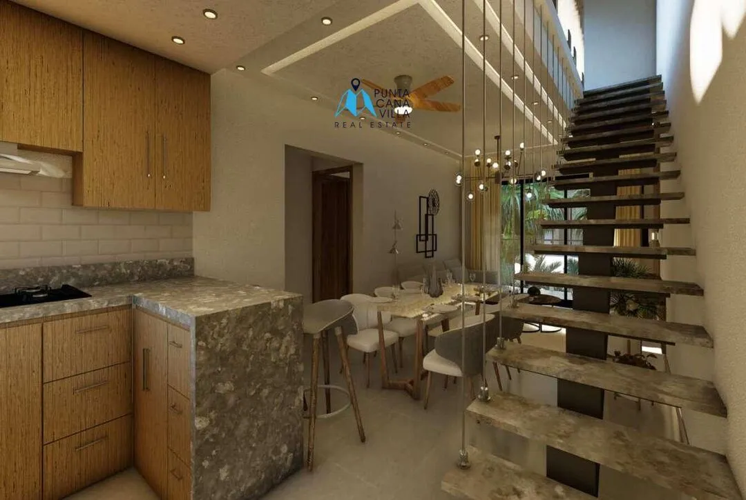 El Cortesito, Two Bedroom Penthouse For Sale In Bavaro, Punta Cana, Palm Beach Bavaro ()