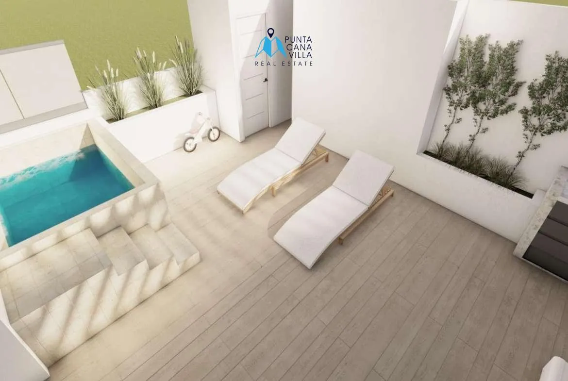 Elegant One Bedroom Condo For Sale In Bavaro, Punta Cana With Pets Park, Colinas de Punta Cana ()
