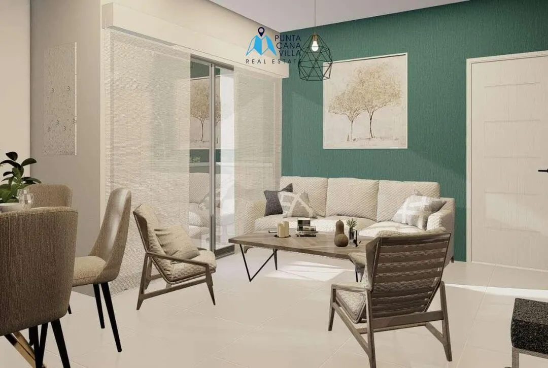 Elegant One Bedroom Condo For Sale In Bavaro, Punta Cana With Pets Park, Colinas de Punta Cana ()