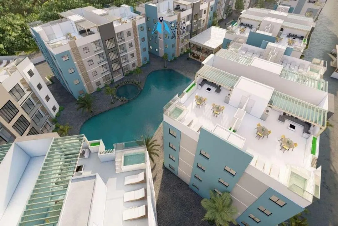 Elegant One Bedroom Condo For Sale In Bavaro, Punta Cana With Pets Park, Colinas de Punta Cana ()