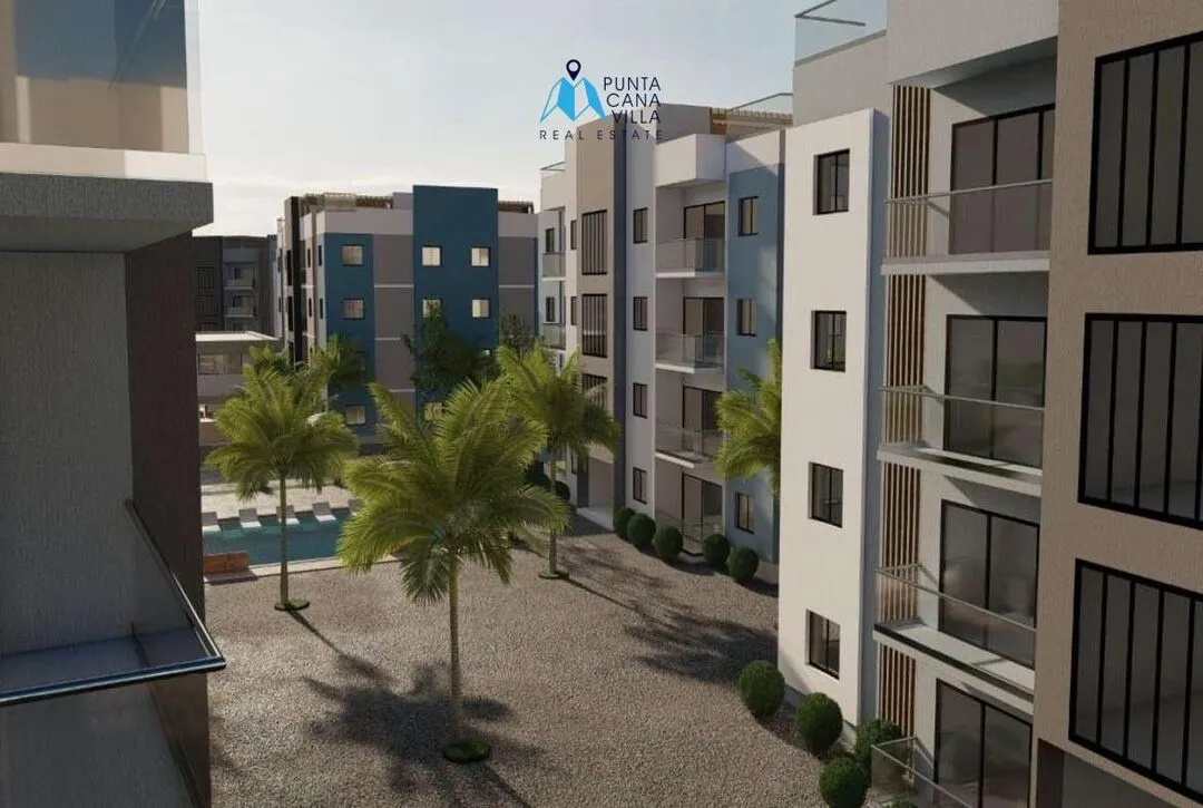 Elegant One Bedroom Condo For Sale In Bavaro, Punta Cana With Pets Park, Colinas de Punta Cana ()