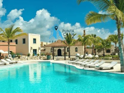 Apartamentos en venta en Fishing Lodge Cap Cana frente a la marina