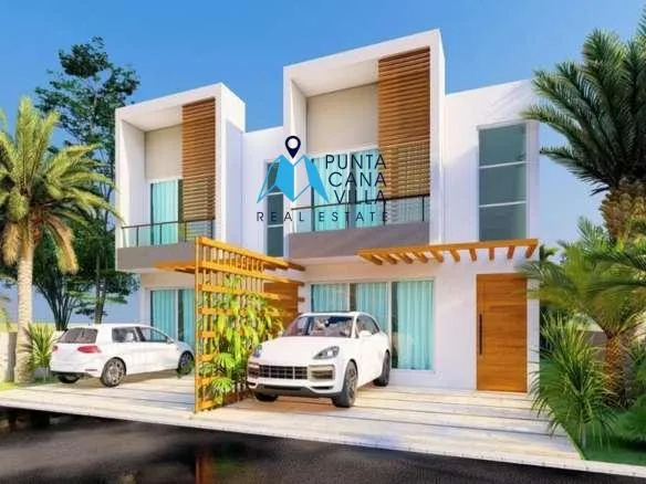 Three Bedroom Duplex Villa For Sale In White Sands, Bavaro, Punta Cana, Villas Deluxe