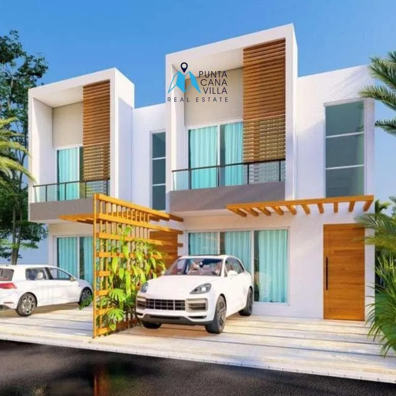Three Bedroom Duplex Villa For Sale In White Sands, Bavaro, Punta Cana, Villas Deluxe