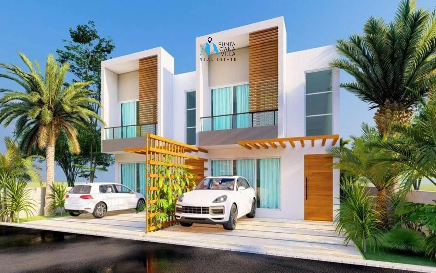 Three Bedroom Duplex Villa For Sale In White Sands, Bavaro, Punta Cana, Villas Deluxe