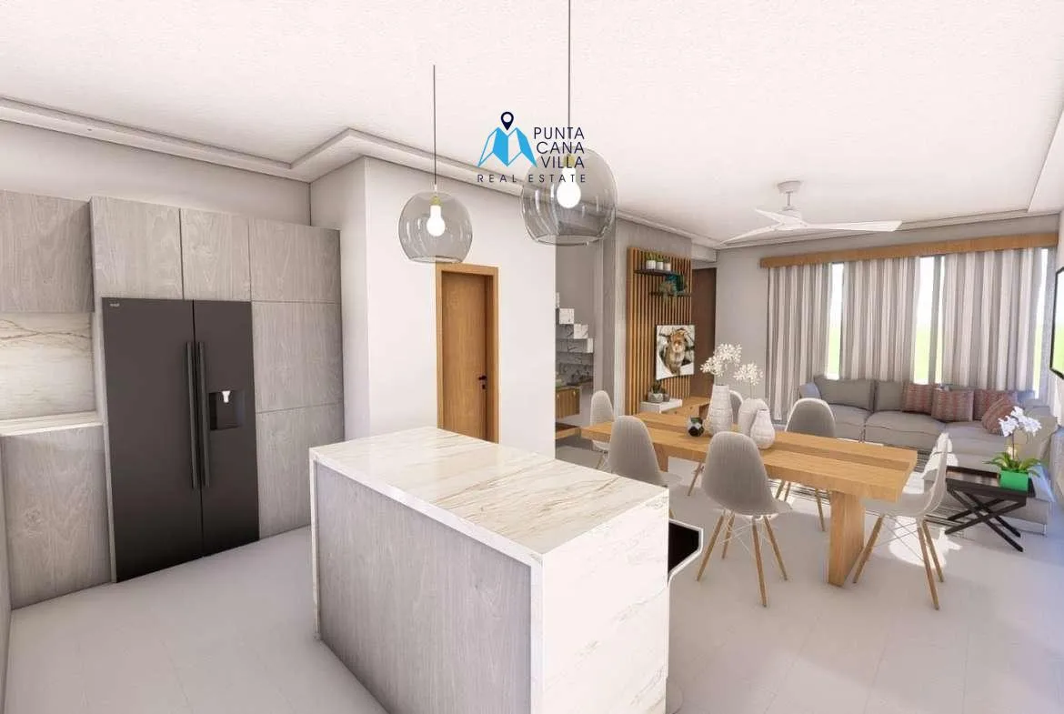 Incredible Three Bedroom Duplex Villa For Sale In White Sands, Bavaro, Punta Cana, Villas Deluxe ()