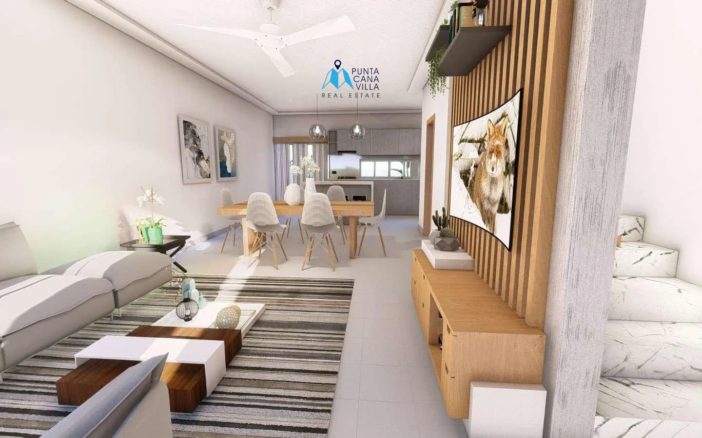 Increíble Villa Dúplex De Dos Habitaciones En Venta En Brisas de Punta Cana, Centro, Punta Cana