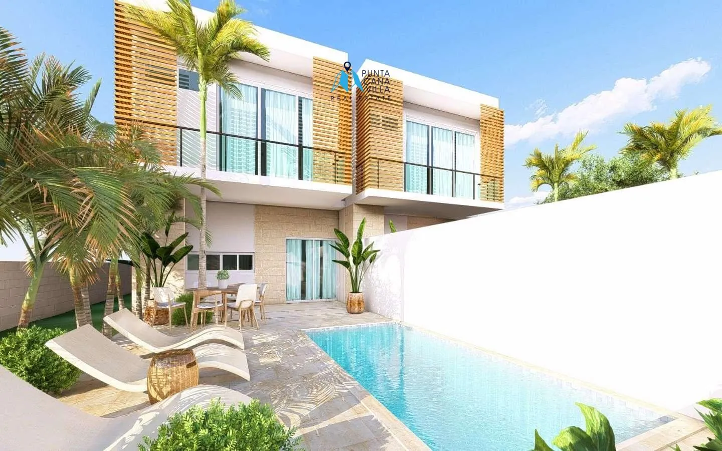Increíble Villa Dúplex De Dos Habitaciones En Venta En Brisas de Punta Cana, Centro, Punta Cana