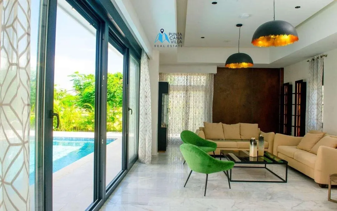 Las Iguanas, Villa de cinco habitaciones en venta en Cap Cana, Punta Cana