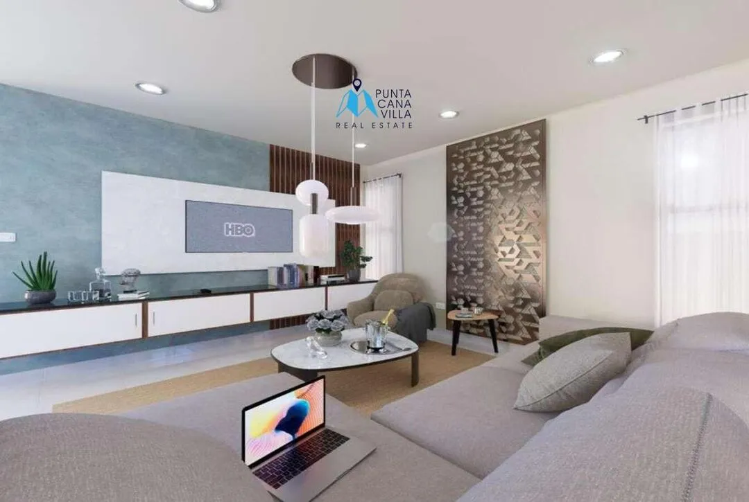 Modern Two Bedroom Condo For Sale In Vista Cana, Bavaro, Punta Cana, The Sunset Residential ()