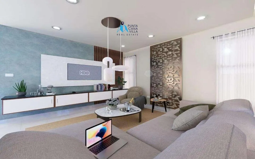 Modern Two Bedroom Condo For Sale In Vista Cana, Bavaro, Punta Cana, The Sunset Residential ()