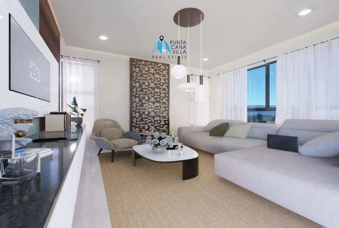 Modern Two Bedroom Condo For Sale In Vista Cana, Bavaro, Punta Cana, The Sunset Residential ()