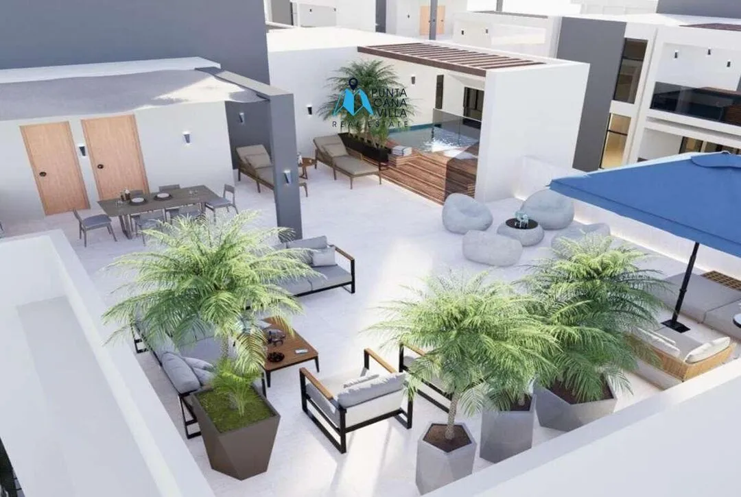 Modern Two Bedroom Condo For Sale In Vista Cana, Bavaro, Punta Cana, The Sunset Residential ()