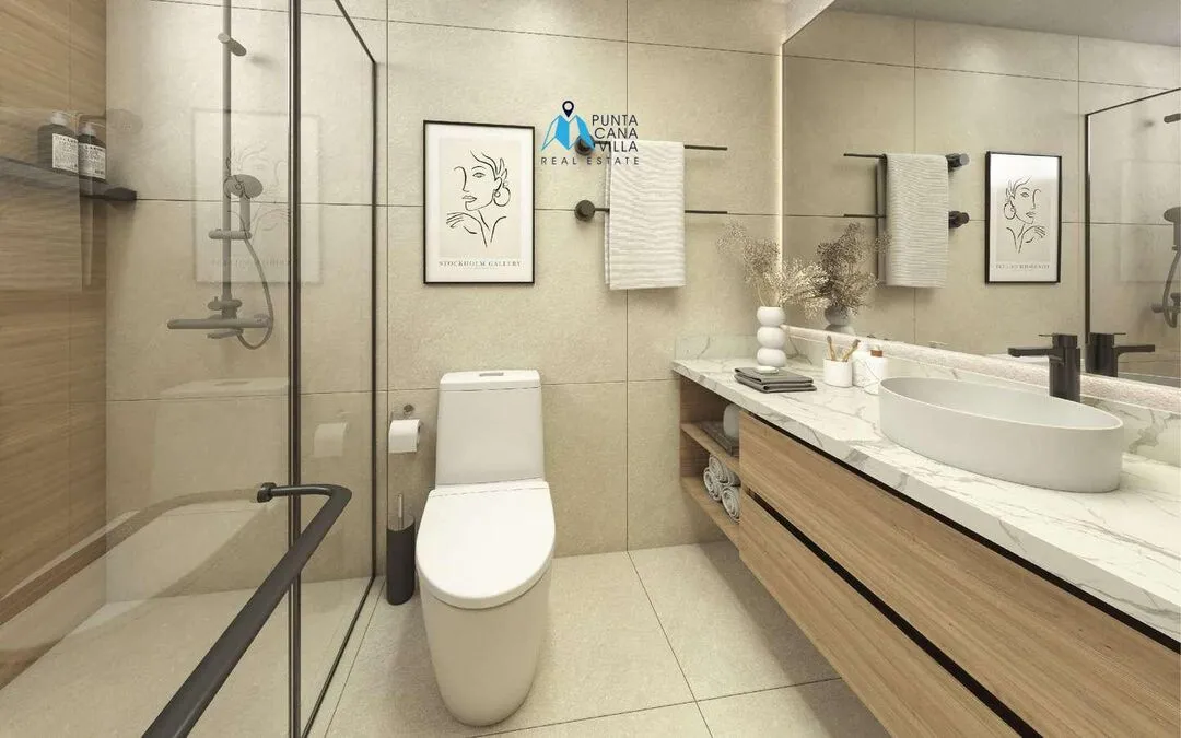 Amplio Tres Dormitorios Apartamento En Venta En Punta Cana