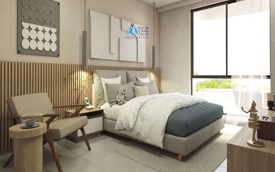 Amplio Tres Dormitorios Apartamento En Venta En Punta Cana
