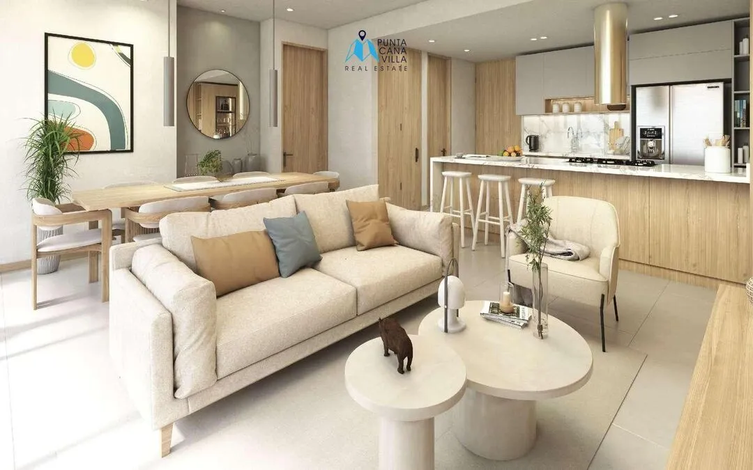 Espléndido Un Dormitorio Apartamento En Venta En Cabeza de Toro Punta Cana