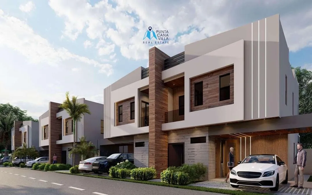 Esplendida Casa Duplex De Tres Habitaciones En Venta En Bavaro, Punta Cana