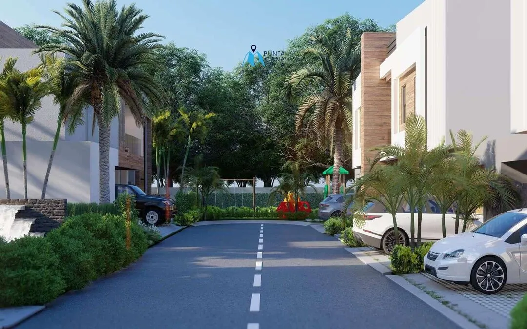 Esplendida Casa Duplex De Tres Habitaciones En Venta En Bavaro, Punta Cana