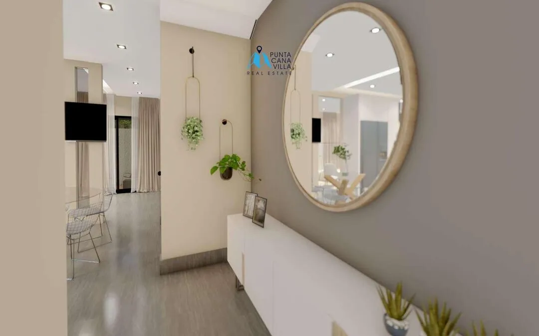 Esplendida Casa Duplex De Tres Habitaciones En Venta En Bavaro, Punta Cana