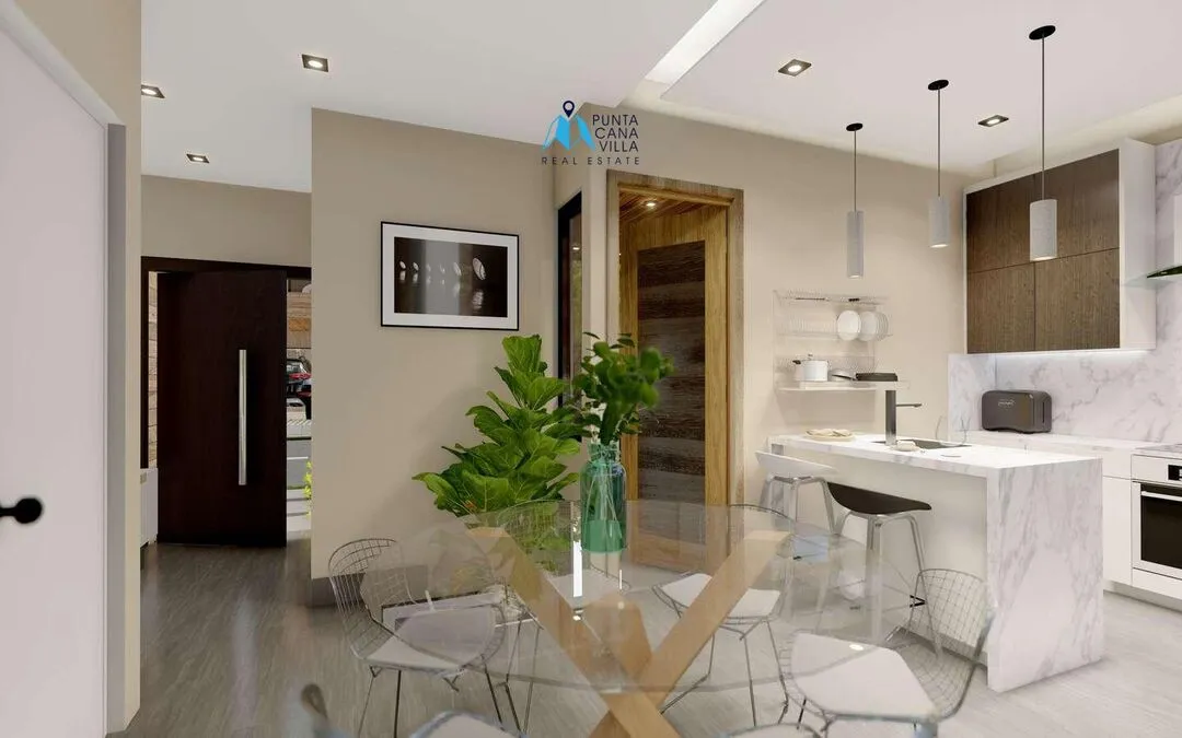 Esplendida Casa Duplex De Tres Habitaciones En Venta En Bavaro, Punta Cana