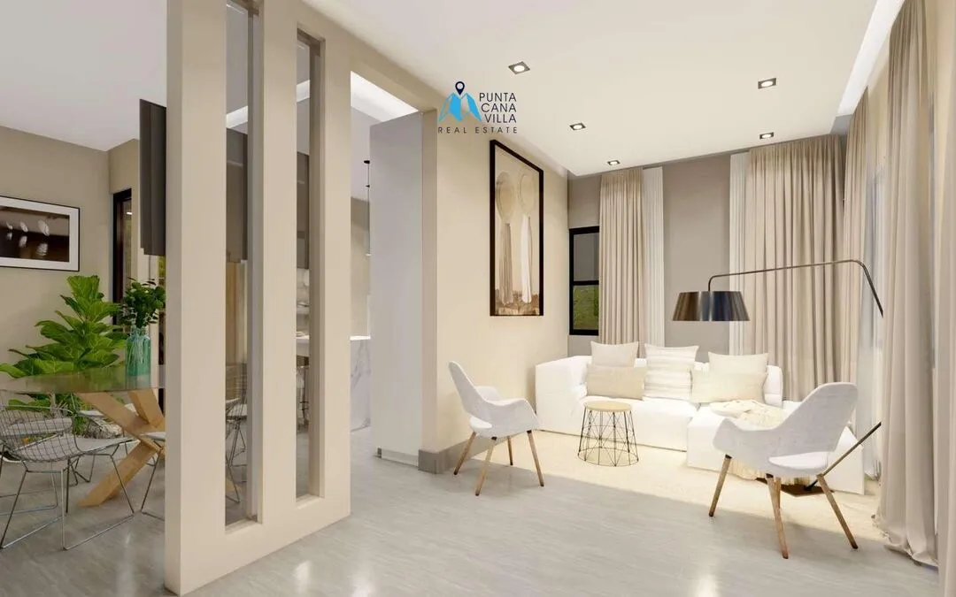 Esplendida Casa Duplex De Tres Habitaciones En Venta En Bavaro, Punta Cana