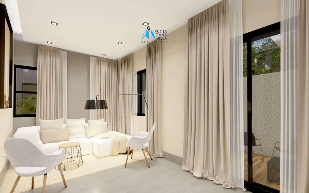 Esplendida Casa Duplex De Tres Habitaciones En Venta En Bavaro, Punta Cana