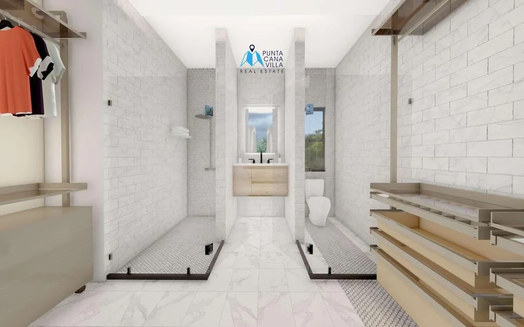Esplendida Casa Duplex De Tres Habitaciones En Venta En Bavaro, Punta Cana