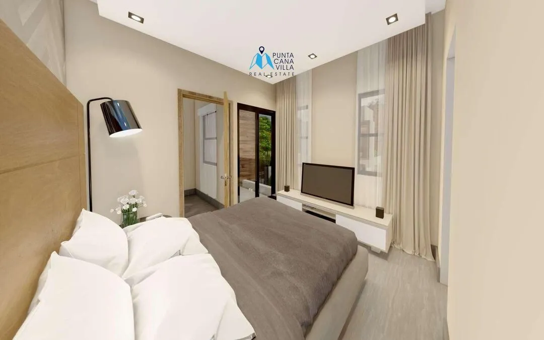 Esplendida Casa Duplex De Tres Habitaciones En Venta En Bavaro, Punta Cana