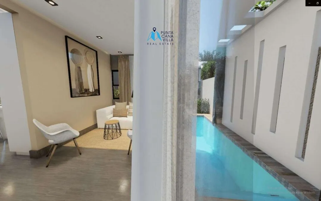 Esplendida Casa Duplex De Tres Habitaciones En Venta En Bavaro, Punta Cana