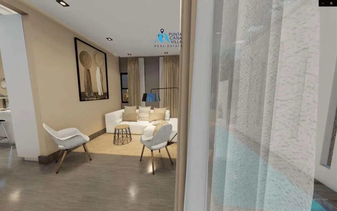 Esplendida Casa Duplex De Tres Habitaciones En Venta En Bavaro, Punta Cana
