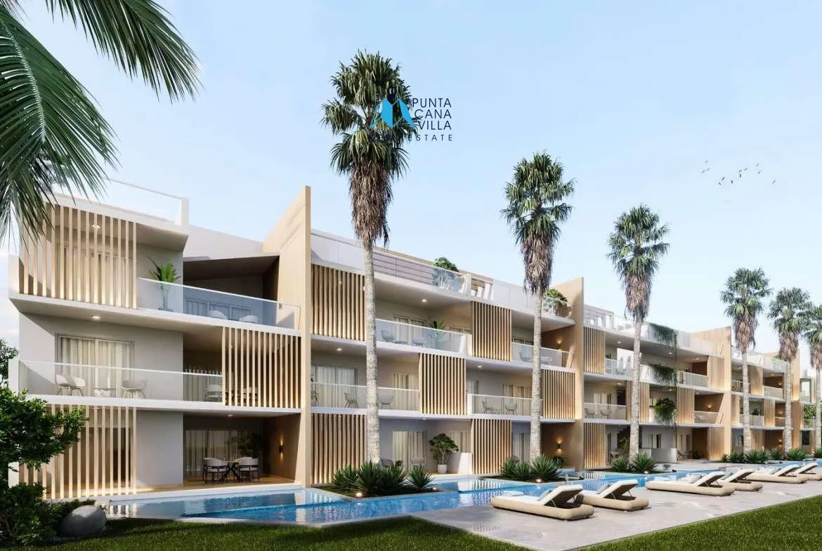 Stylish Two Bedroom Condo For Sale In Bavaro, Punta Cana, Caracol ()