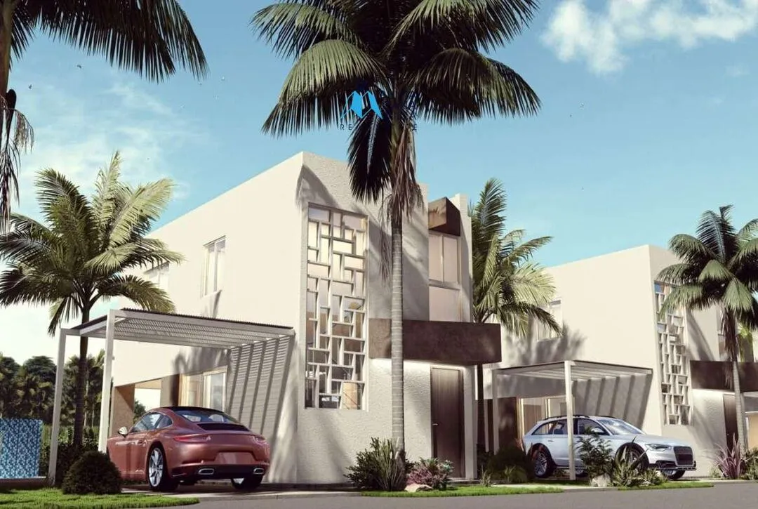 Stylish Two Bedroom Villa For Sale In Veron, Bavaro, Punta Cana, Coral Villa Palmera ()