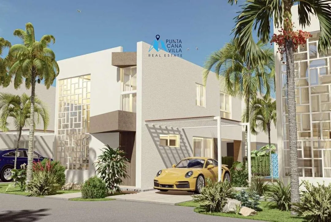 Stylish Two Bedroom Villa For Sale In Veron, Bavaro, Punta Cana, Coral Villa Palmera ()