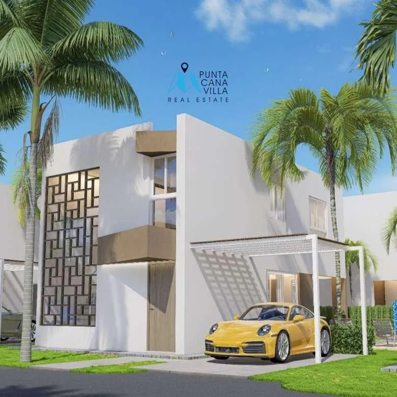 Stylish Two Bedroom Villa For Sale In Veron, Bavaro, Punta Cana, Coral Villa Palmera ()