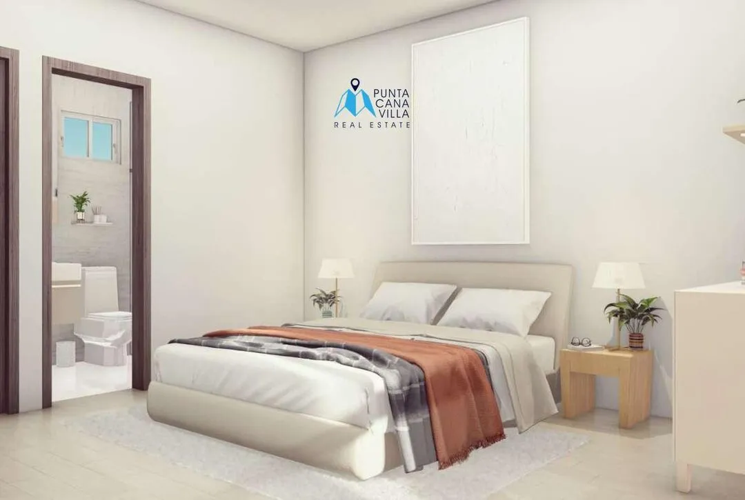 Stylish Two Bedroom Villa For Sale In Veron, Bavaro, Punta Cana, Coral Villa Palmera ()