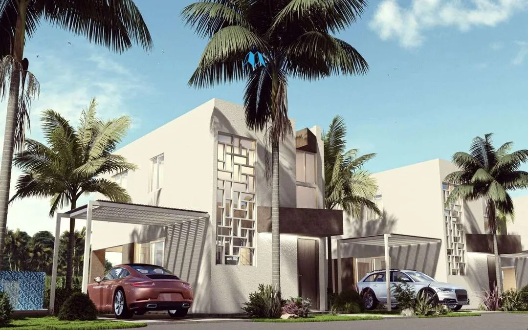 Veron, Villa De Tres Habitaciones En Venta En Bavaro, Punta Cana