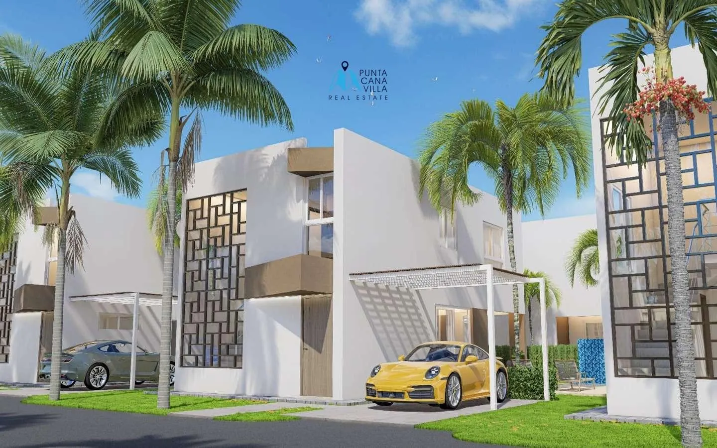 Veron, Villa De Tres Habitaciones En Venta En Bavaro, Punta Cana
