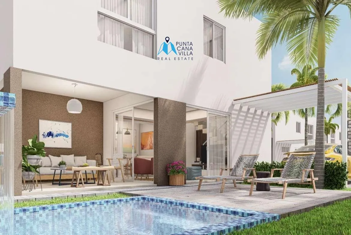 Veron, Three Bedroom Villa For Sale In Bavaro, Punta Cana, Coral Villa Palmera ()