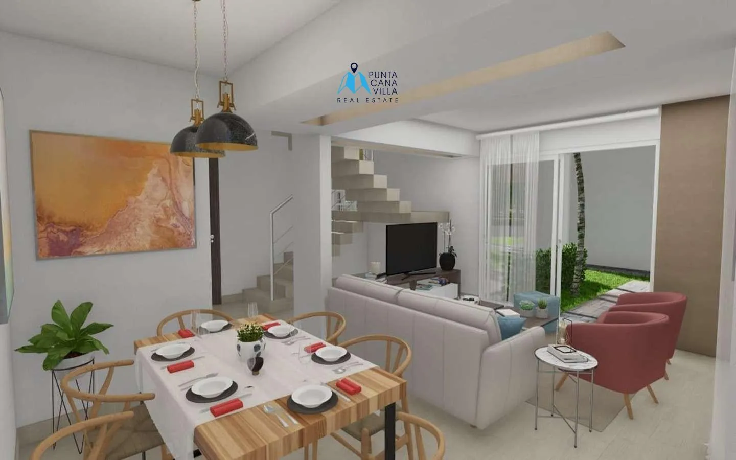 Veron, Villa De Tres Habitaciones En Venta En Bavaro, Punta Cana