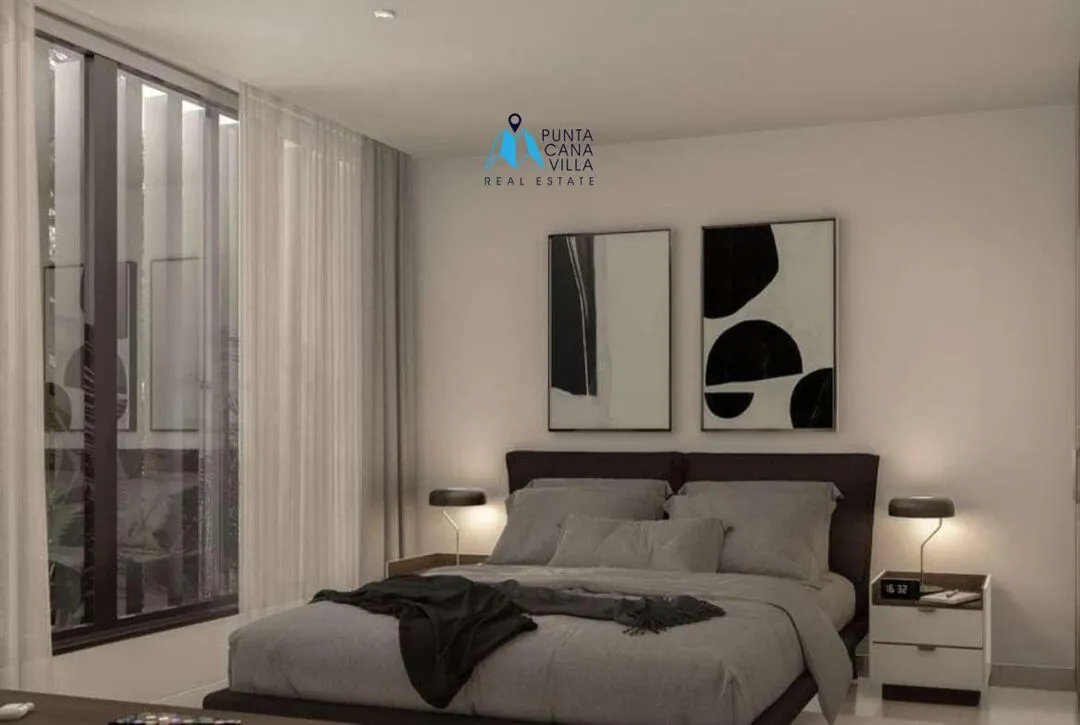 ozy Two Bedroom Penthouse For Sale In Cuidad Las Canas, Cap Cana With Terrace And Jacuzzi ()